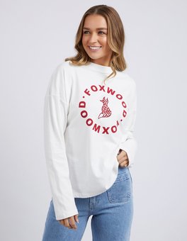 Foxwood-Statement L/S Tee-tops-Mhor