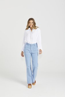 Sass - Chapel Trim Shirt-tops-Mhor