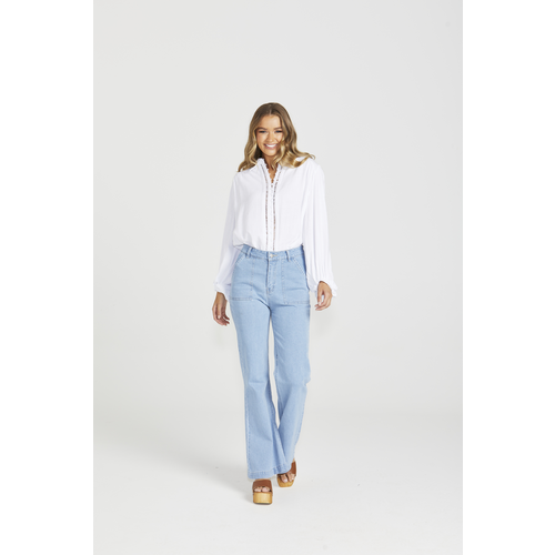 Sass - Chapel Trim Shirt