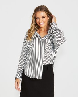 Sass - Theo Oversized Shirt-tops-Mhor