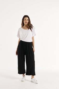 Betty Basics - Bamboo Wide Leg-bottoms-Mhor