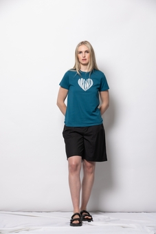 Dressed - Heart Tee-tops-Mhor