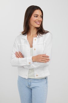 Humidity - Bella Linen Jacket-tops-Mhor