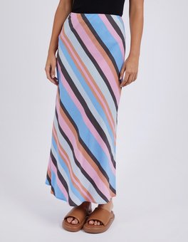 Foxwood-Gazelle Stripe Skirt-bottoms-Mhor