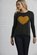 Heart Patch Sweater